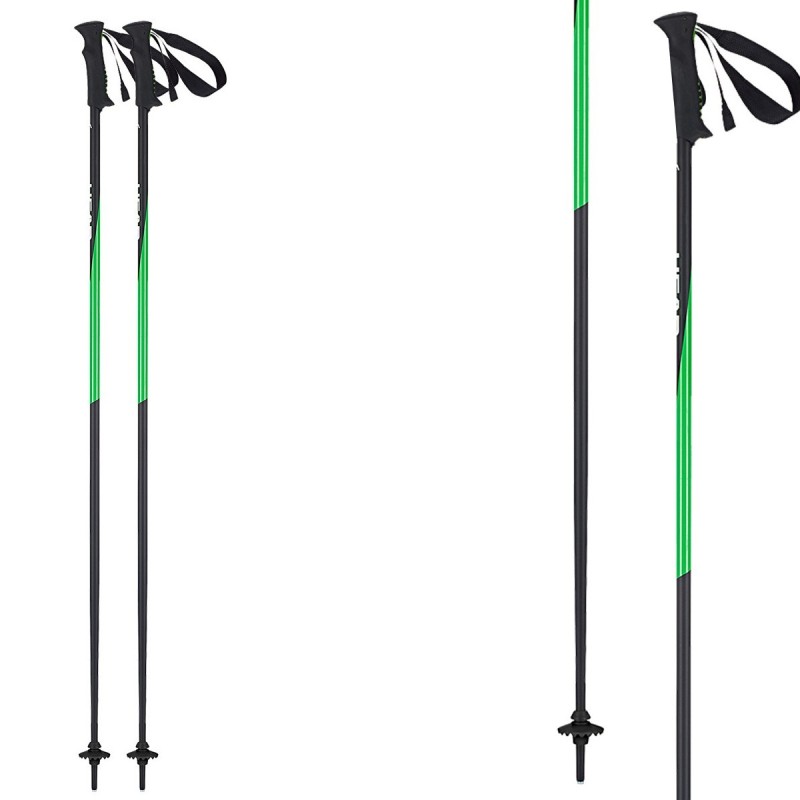 HEAD Ski poles Head Head Pro black-green