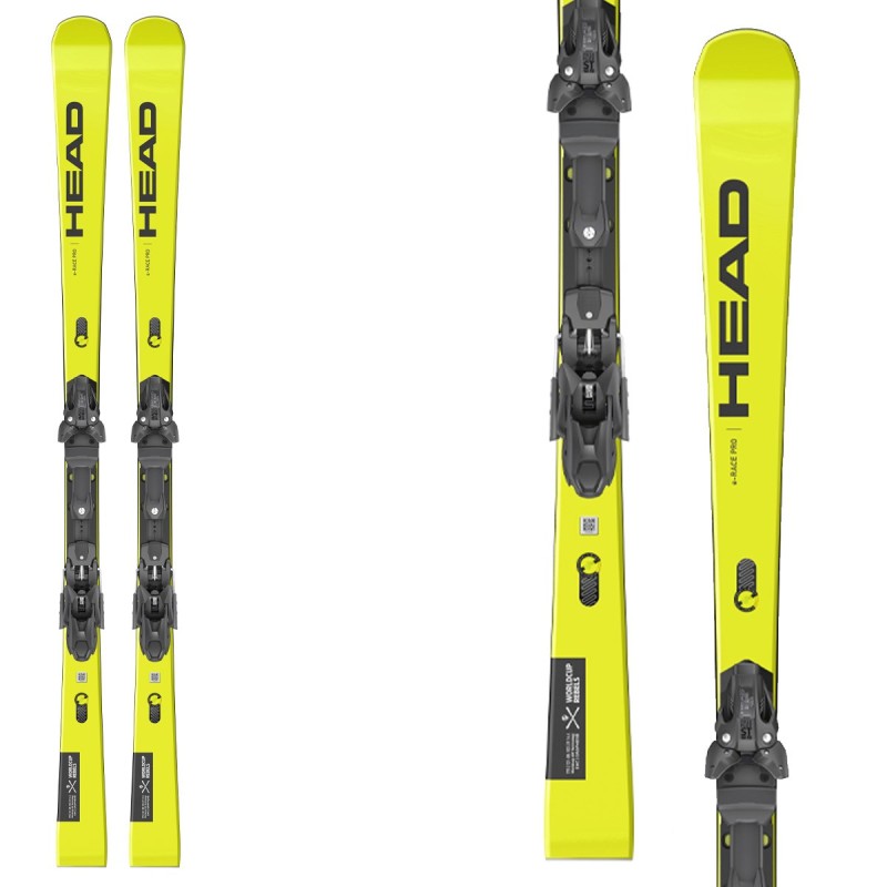 Sci Head WC Rebels e-Race Pro WCR 14 con attacchi Freeflex ST 16 2021/22 HEAD Race carve - sl - gs