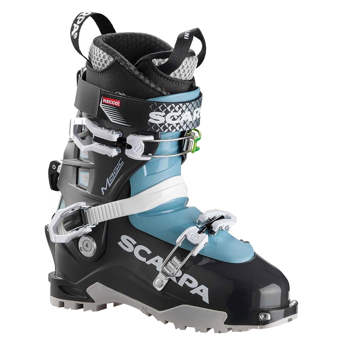 Scarponi Sci Alpinismo Scarpa Magic (Colore: ANTHRACITE- POLAR BLUE, Taglia: 24)