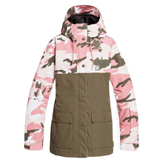  DC Wos Giacca snow Cruiser Jkt DUSTY ROSE WMN VINTAGE CA