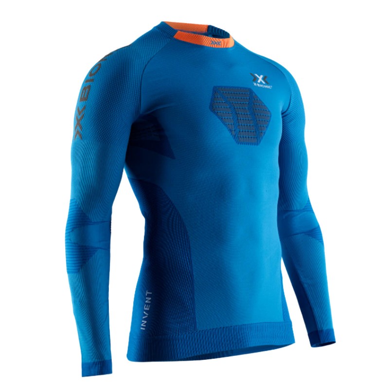 Maglia intimo X-Bionic Invent 4.0 teal blue-anthracite
