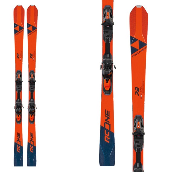 FISCHER Ski Fischer RC ONe 72 MF avec fixations RSX Z12 Pr