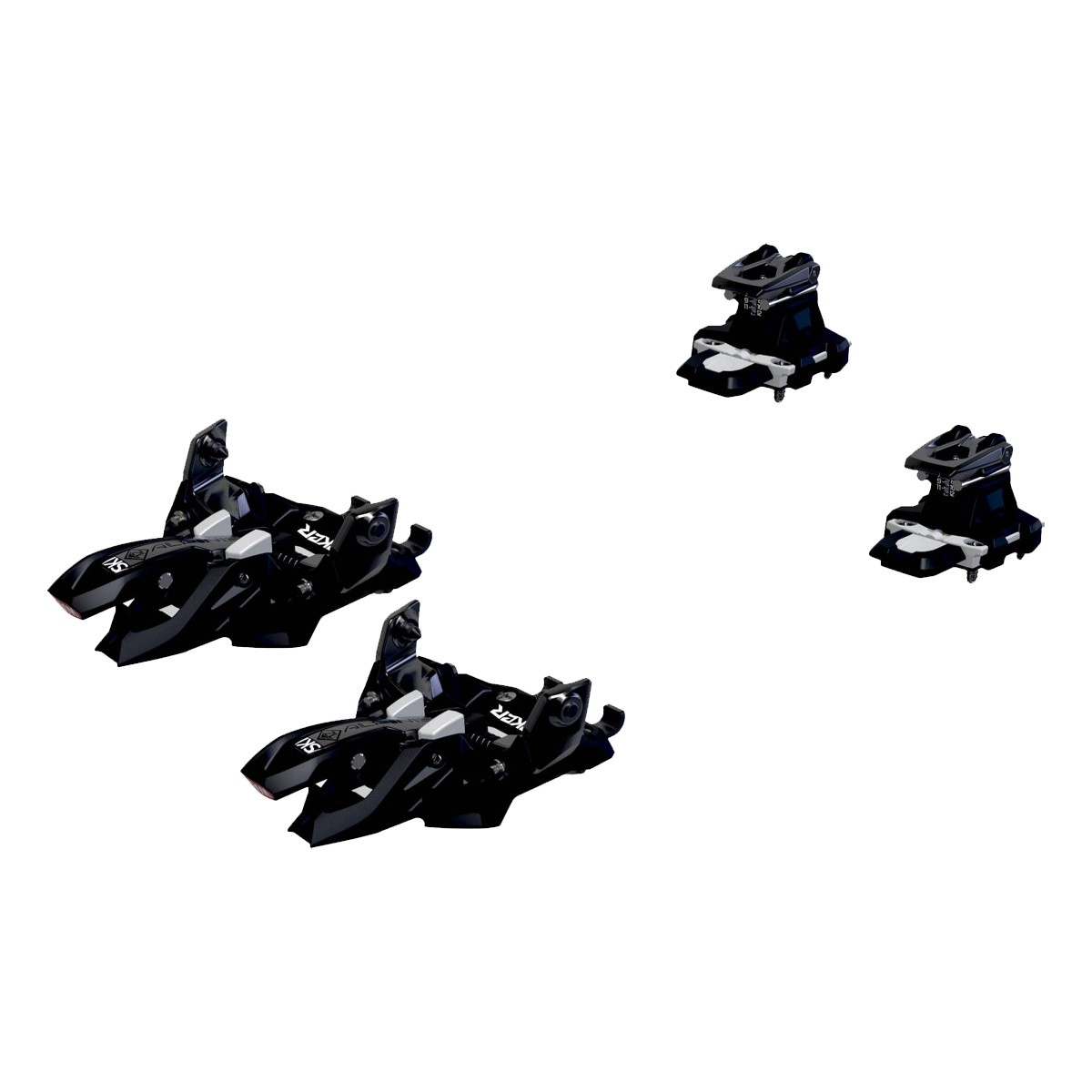 Attacchi sci alpinismo Marker Alpinist 12 (Colore: black-red, Taglia: UNI)