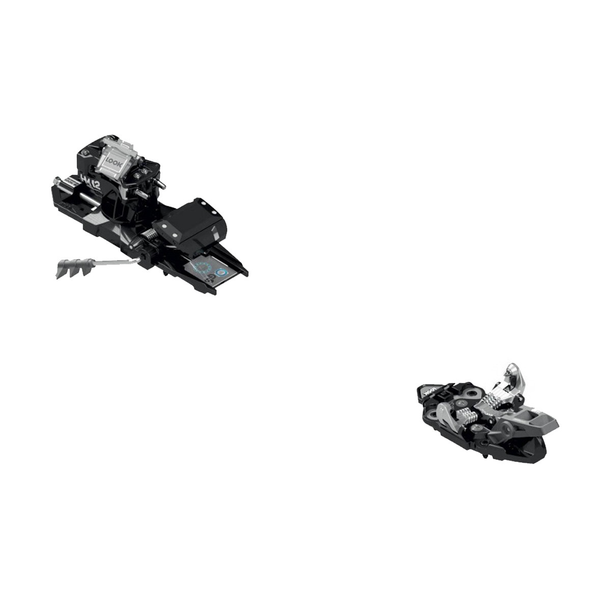 Attacchi sci alpinismo Look Hm 12 D90 (Colore: nero, Taglia: UNI)