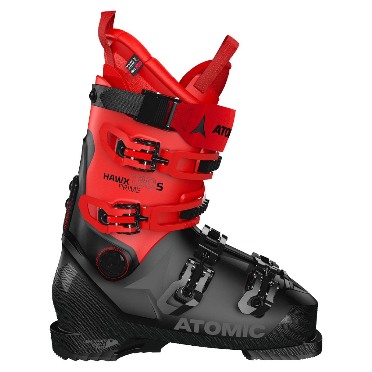 Scarponi Sci Atomic Hawx Prime 130S (Colore: nero rosso, Taglia: 26/26.5)