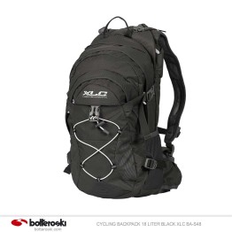 XLC BA-S4 Black 18 liter cycling backpack