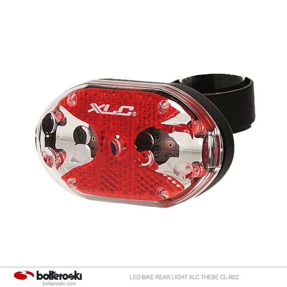 Luce posteriore bici LED XLC Thebe CL-R02 XLC Accessori vari