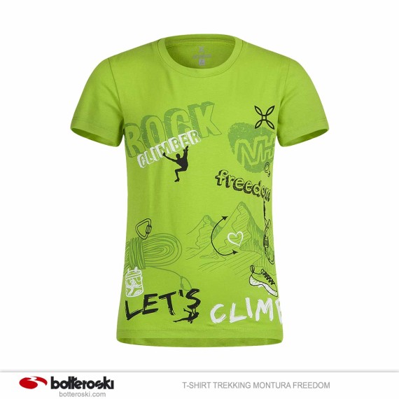 T-shirt Trekking Montura Freedom MONTURA Abbigliamento outdoor junior