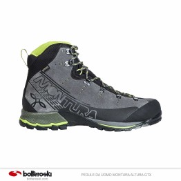 Chaussures trekking Montura Altura Gtx Homme brun-lime