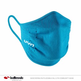 Mascherina riutilizzabile blu Uyn Community Mask