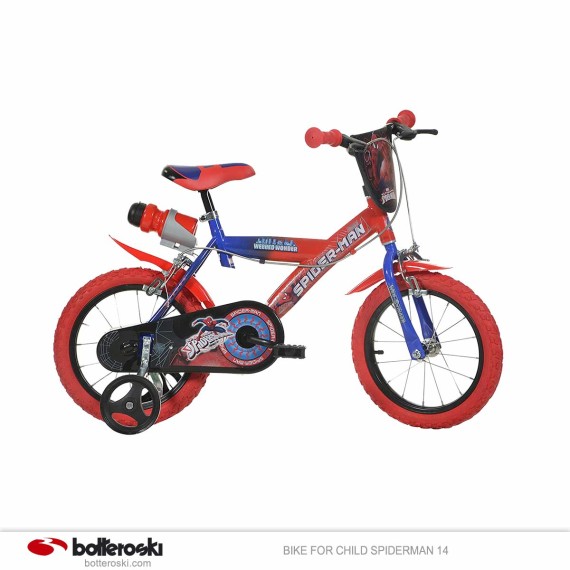Bicicleta para niño Spiderman 14
