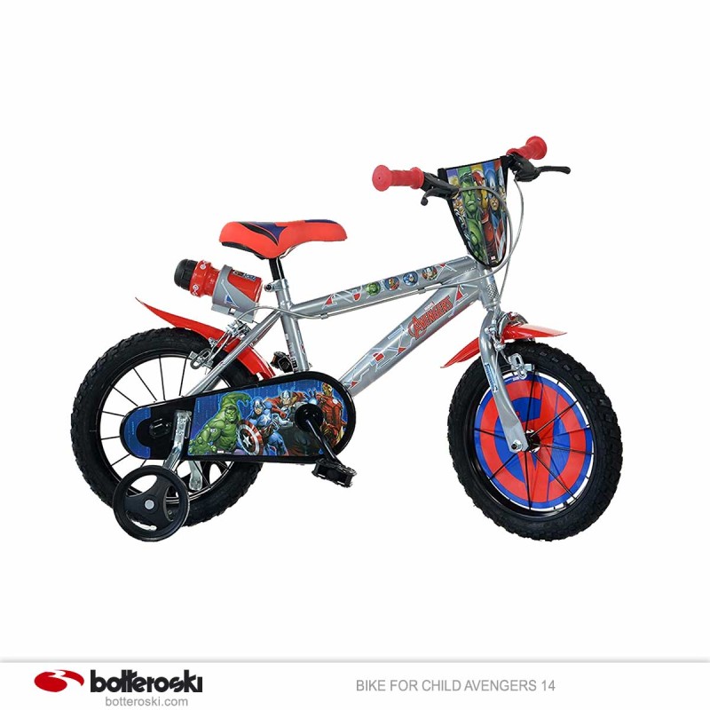 Bicicleta infantil Avengers 14