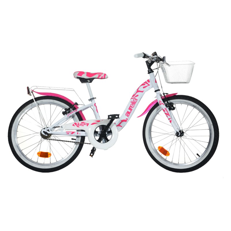 Bicicleta para niñas Aurelia 20 Blanco