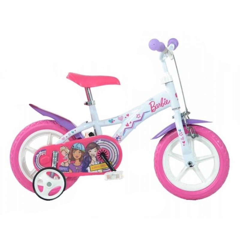 Bicicleta Barbie para niñas 12