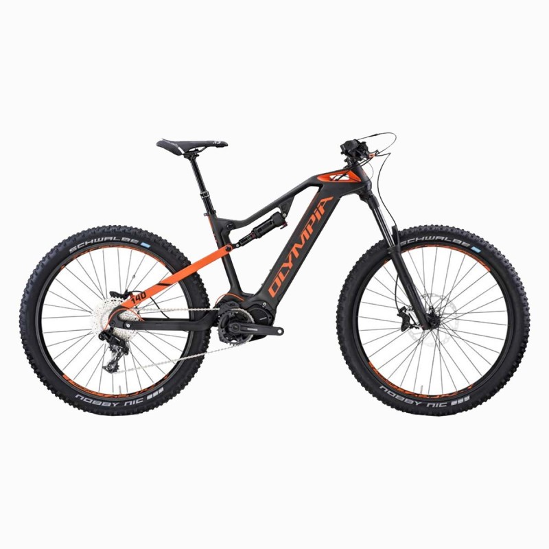 Bici elettrica Olympia E1-X Carbon 8.0 - Mountain bike a pedalata assistita modello 2020