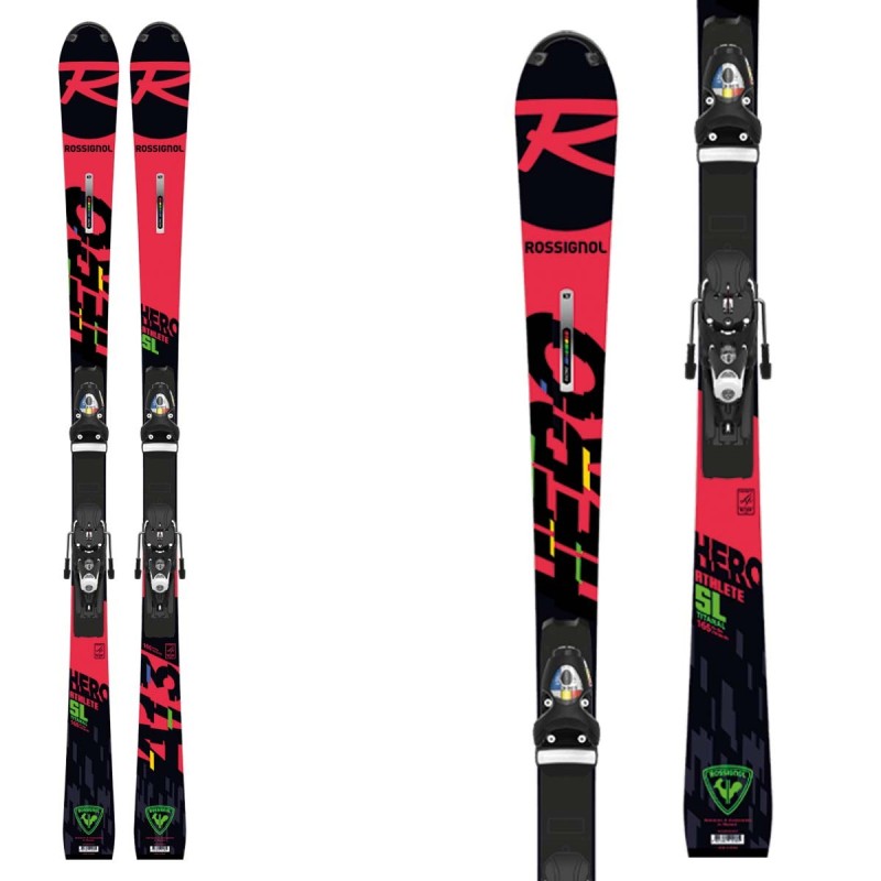 Sci Rossignol Hero Athlete FIS SL modello 2021 da slalom con attacchi