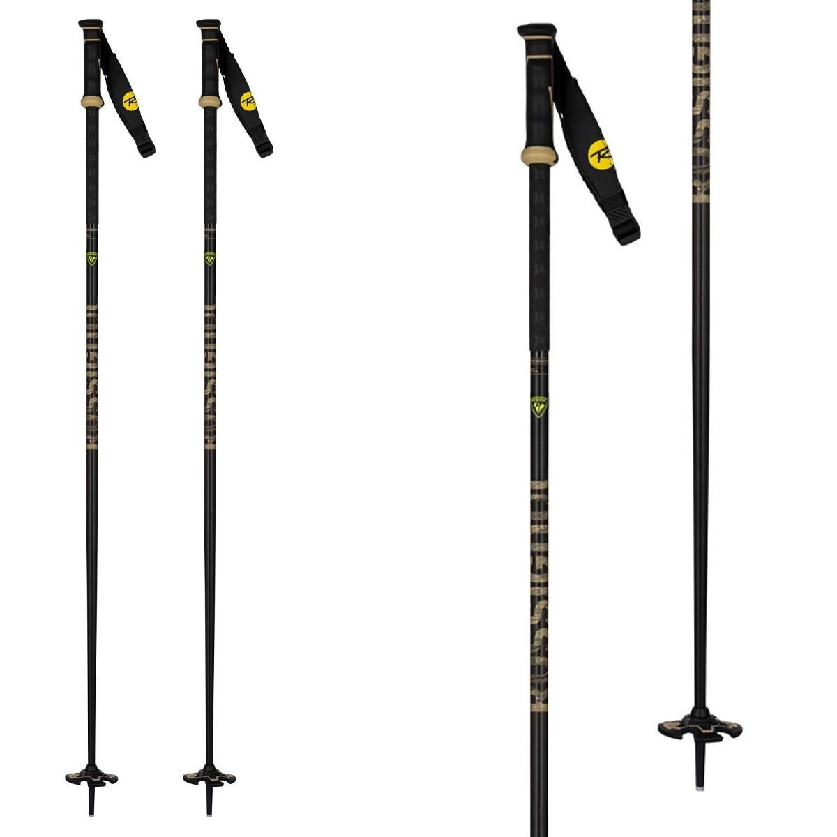 Bastoncini sci freeride Rossignol Pro Safety da uomo (Colore: Black, Taglia: 120)