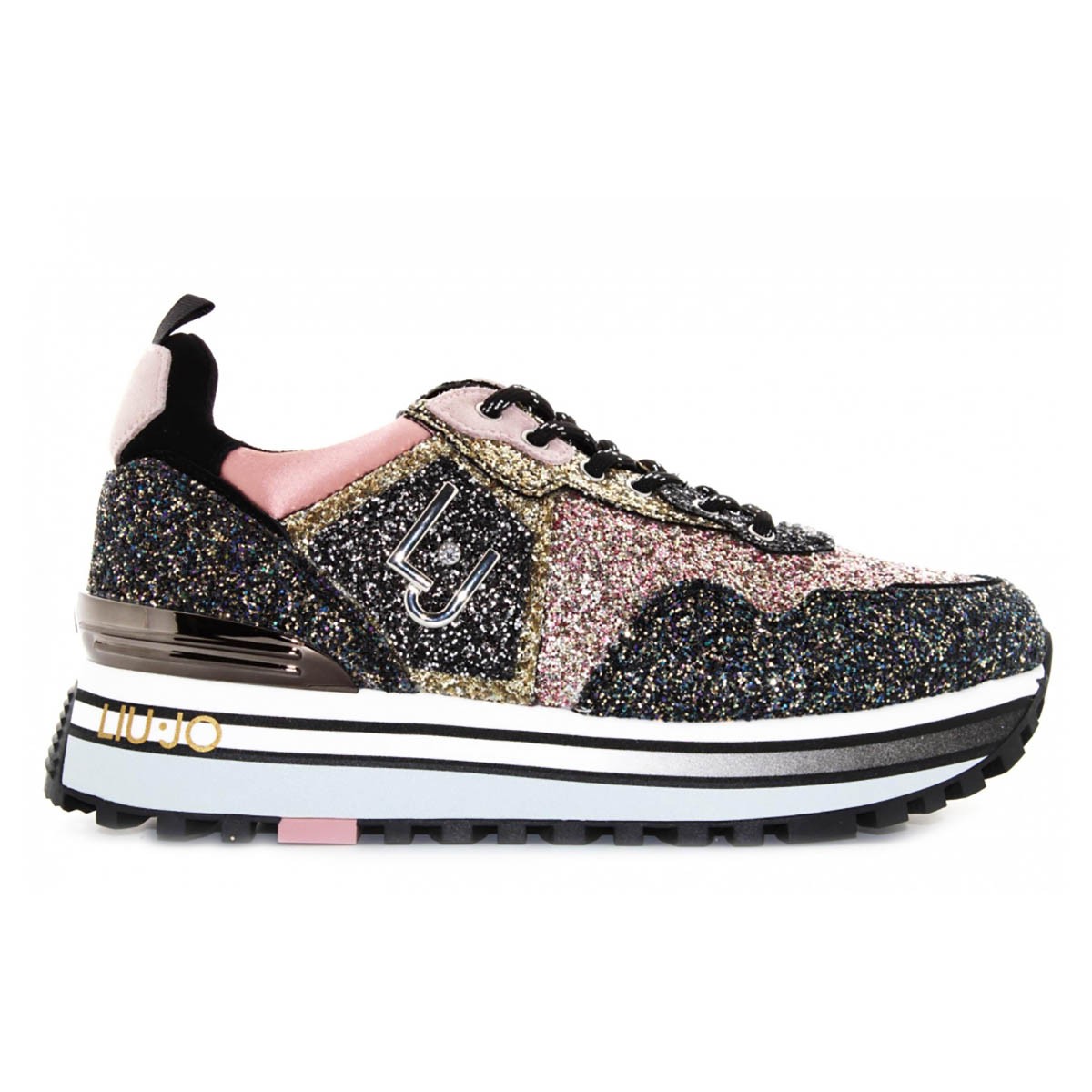 Sneakers LiuJo Wonder Maxi in glitter all over Scarpe donna IT