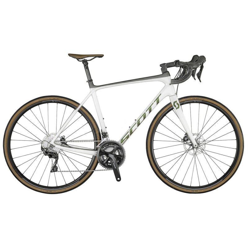 Bike Racing Scott Addict Disc 20 Aperçu 2021 perle blanche