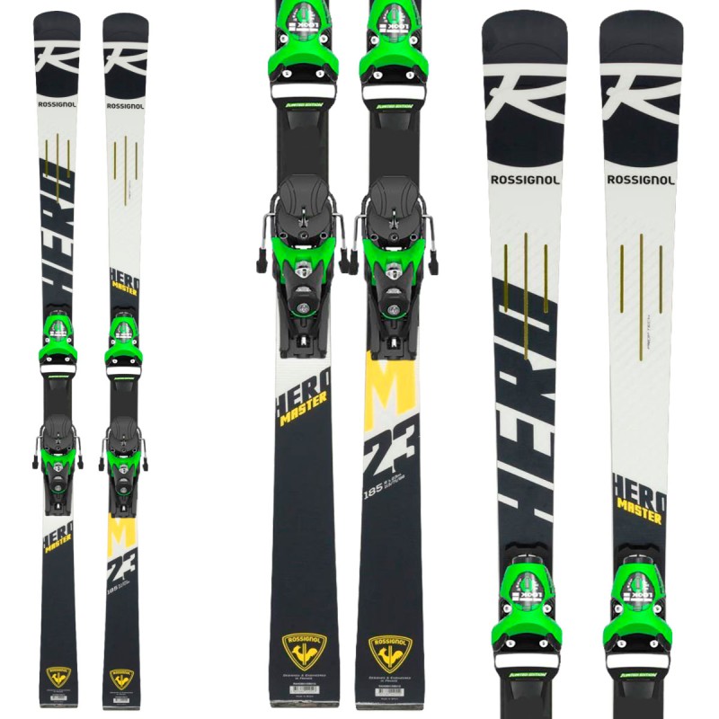 Ski Rossignol Hero Master (R22) + fixations Spx 15 Rockerflex -185 cm