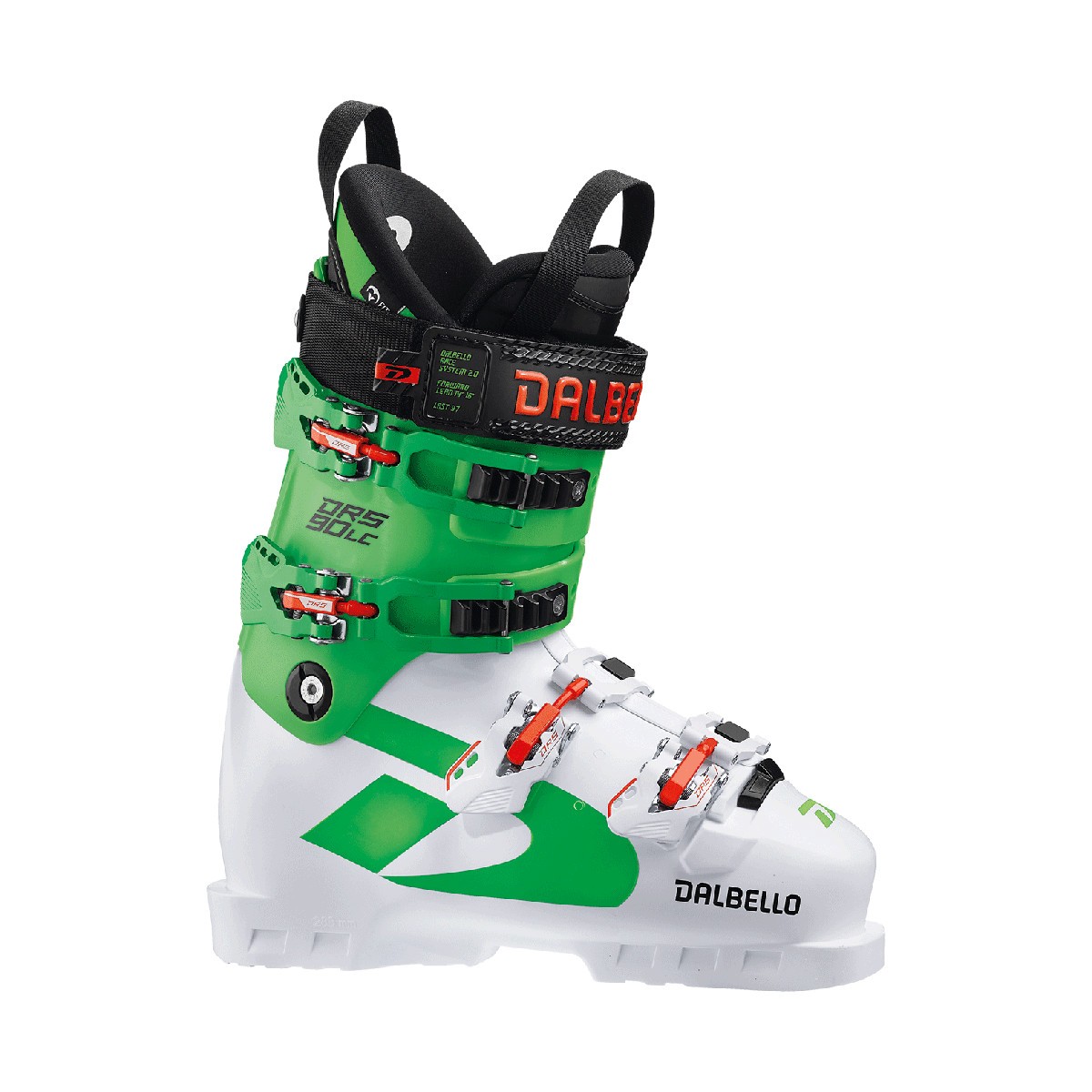 Scarponi sci Dabello DRS 90 LC (Colore: white-race green, Taglia: 23.5)
