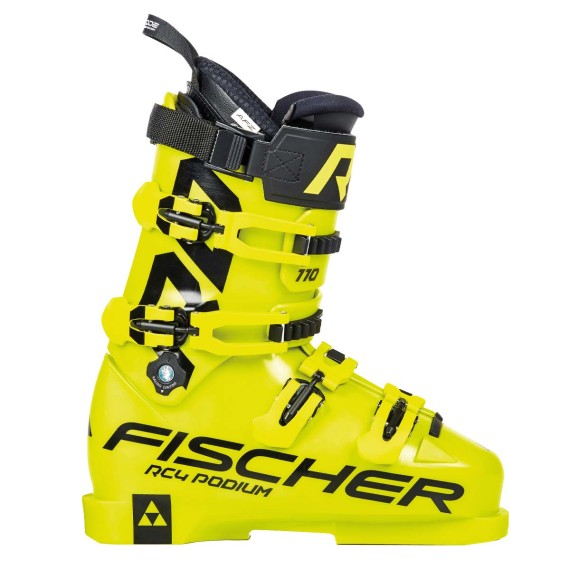 Botas de esquí Fischer RC4 Podium RD 110 de color amarillo