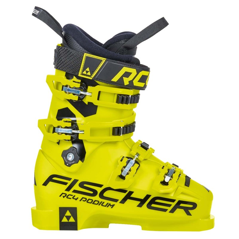 botas de esquí infantil Fischer RC4 Podium 70 amarillo negro