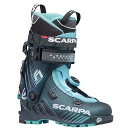 Esquí de montaña botas de invierno Scarpa F1 2021 antracita agua