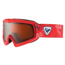 máscara de esquí para niños Rossignol Raffish S roja