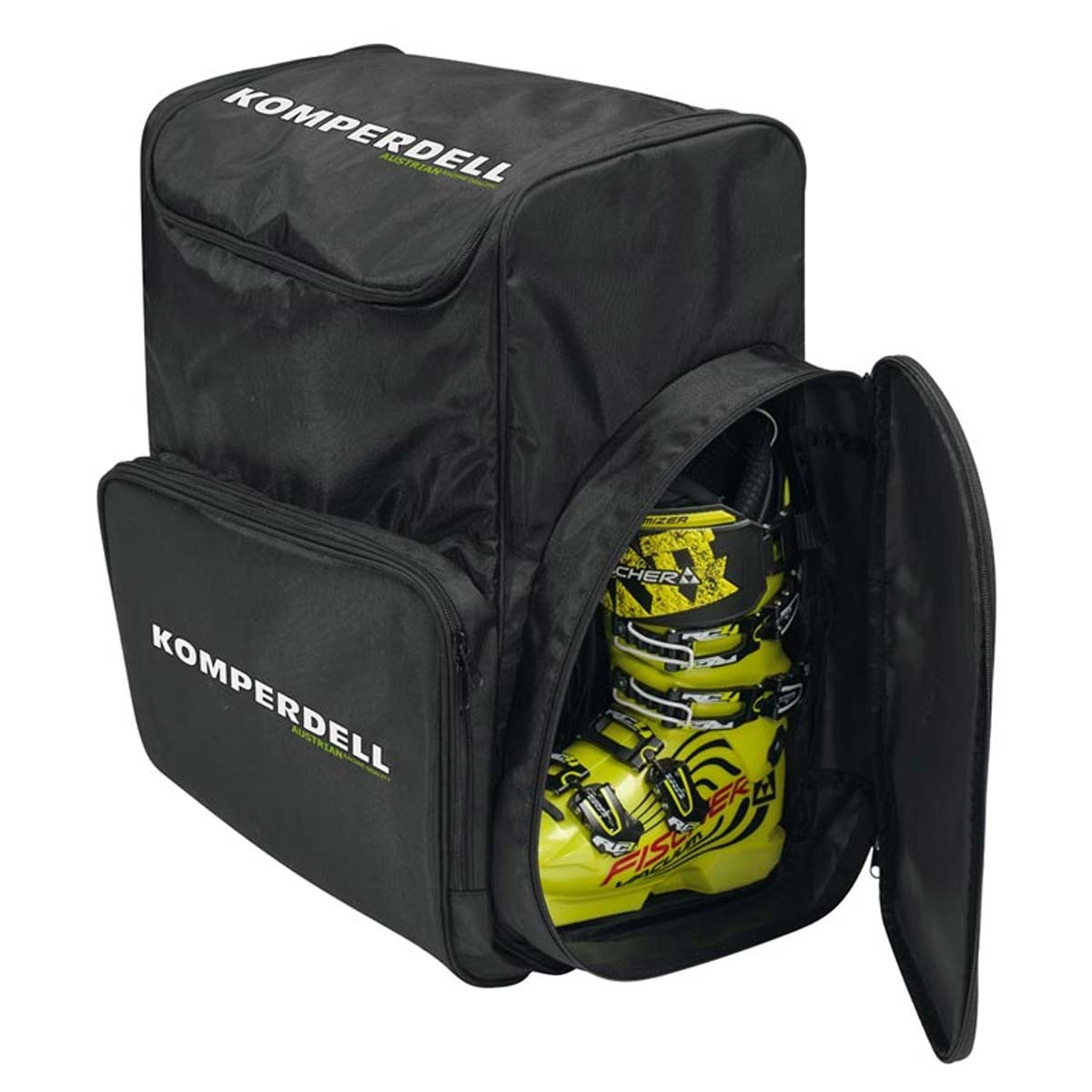 Zaino Atleti Komperdell (Colore: nero verde, Taglia: UNI)