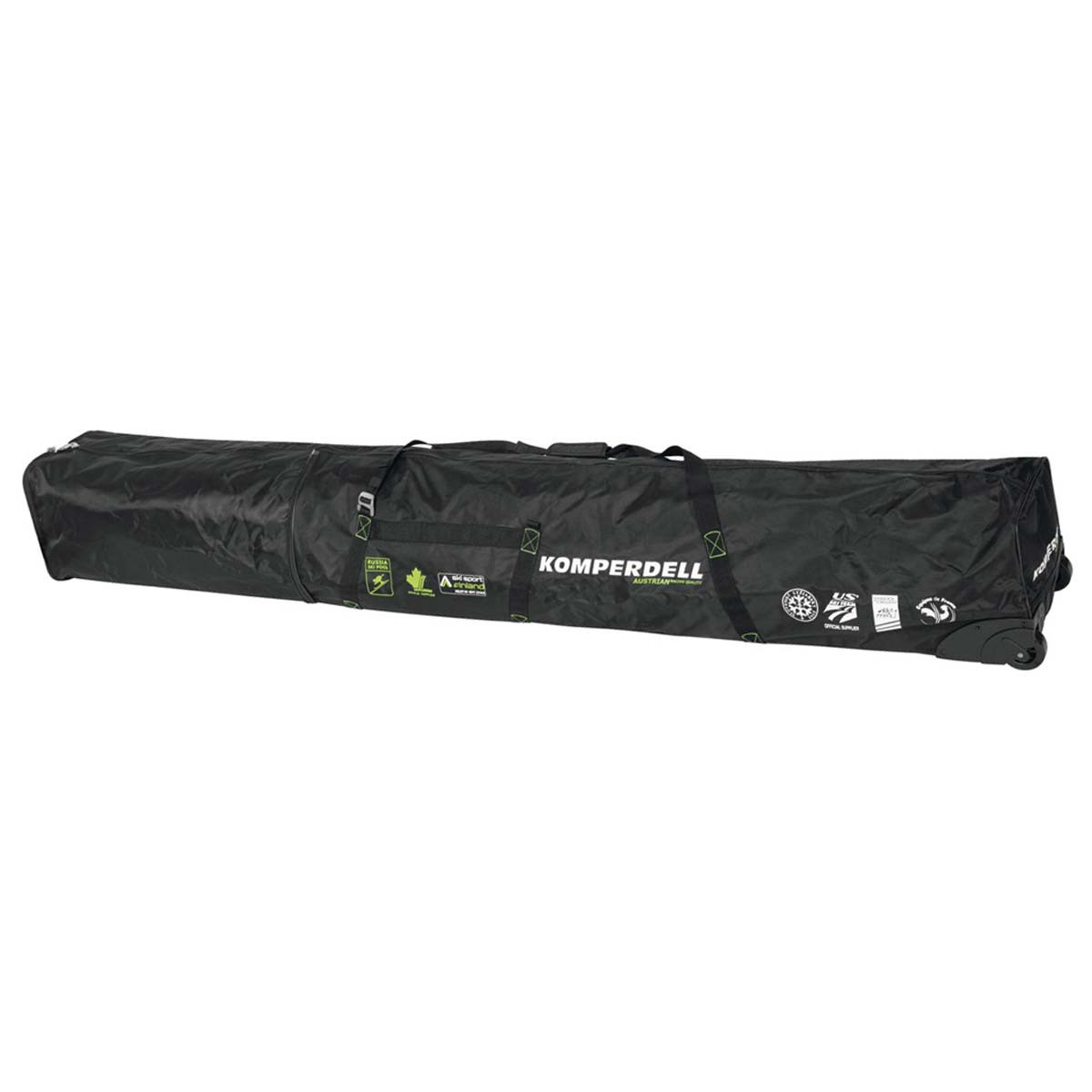 Trolley porta sci Komperdell (Colore: nero verde, Taglia: UNI)