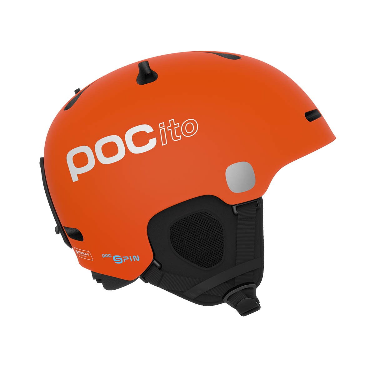 Casco sci Poc Pocito Fornix Spin (Colore: fluorescent orange, Taglia: 5558)