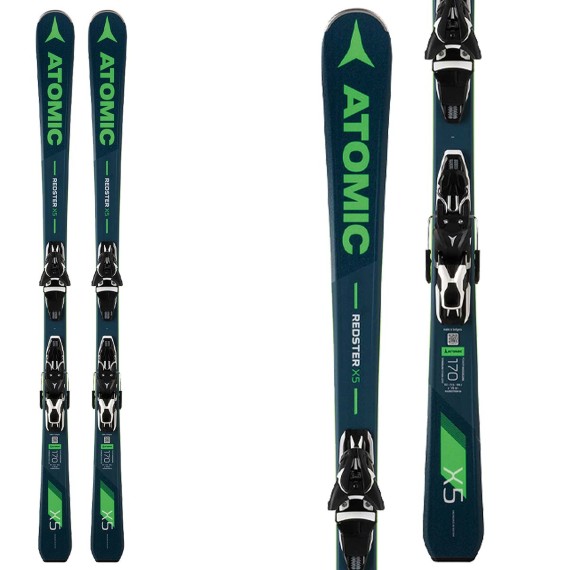Esquí Atomic Redster X5 con fijaciones X12 GW