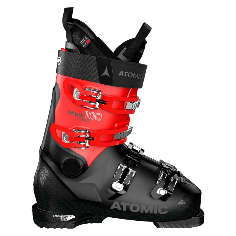 Botas de esquí Atómica Hawx 100 Primer rojo negro