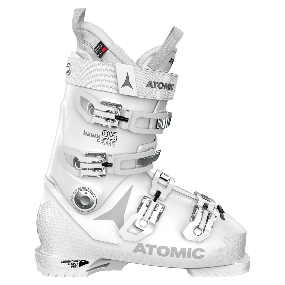 Scarpone sci Atomic Hawx Prime 95W da donna (Colore: bianco silver, Taglia: 24/24.5)