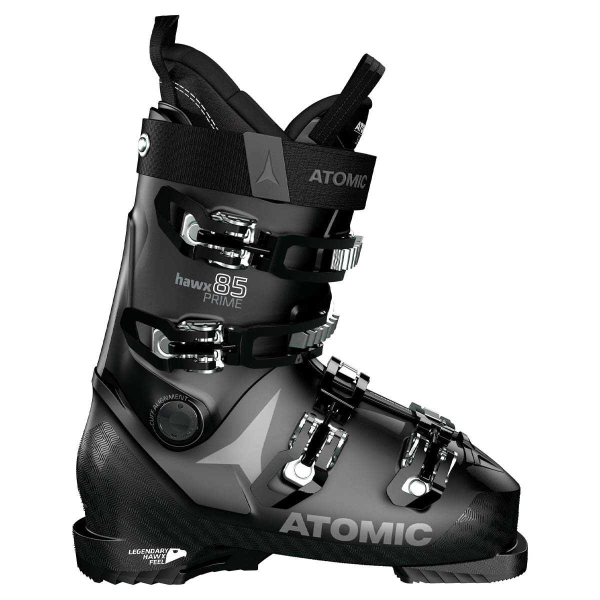 Scarponi sci Atomic Hawx Prime 85 W da donna (Colore: nero silver, Taglia: 24/24.5)