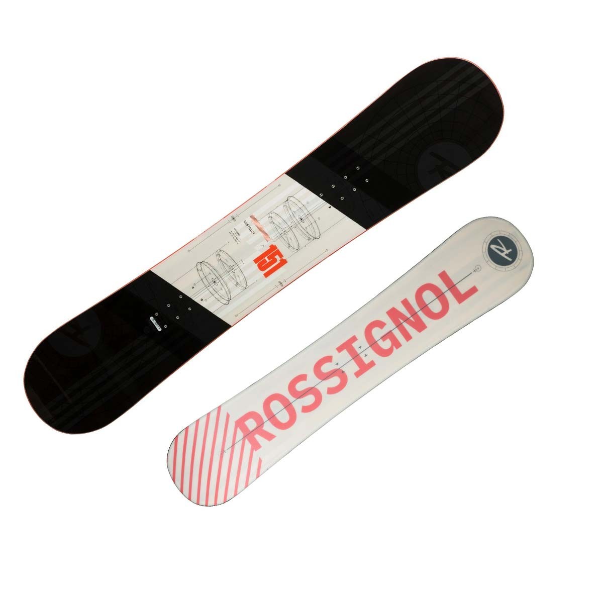 Snowboard Rossignol District da uomo inverno 2021 IT