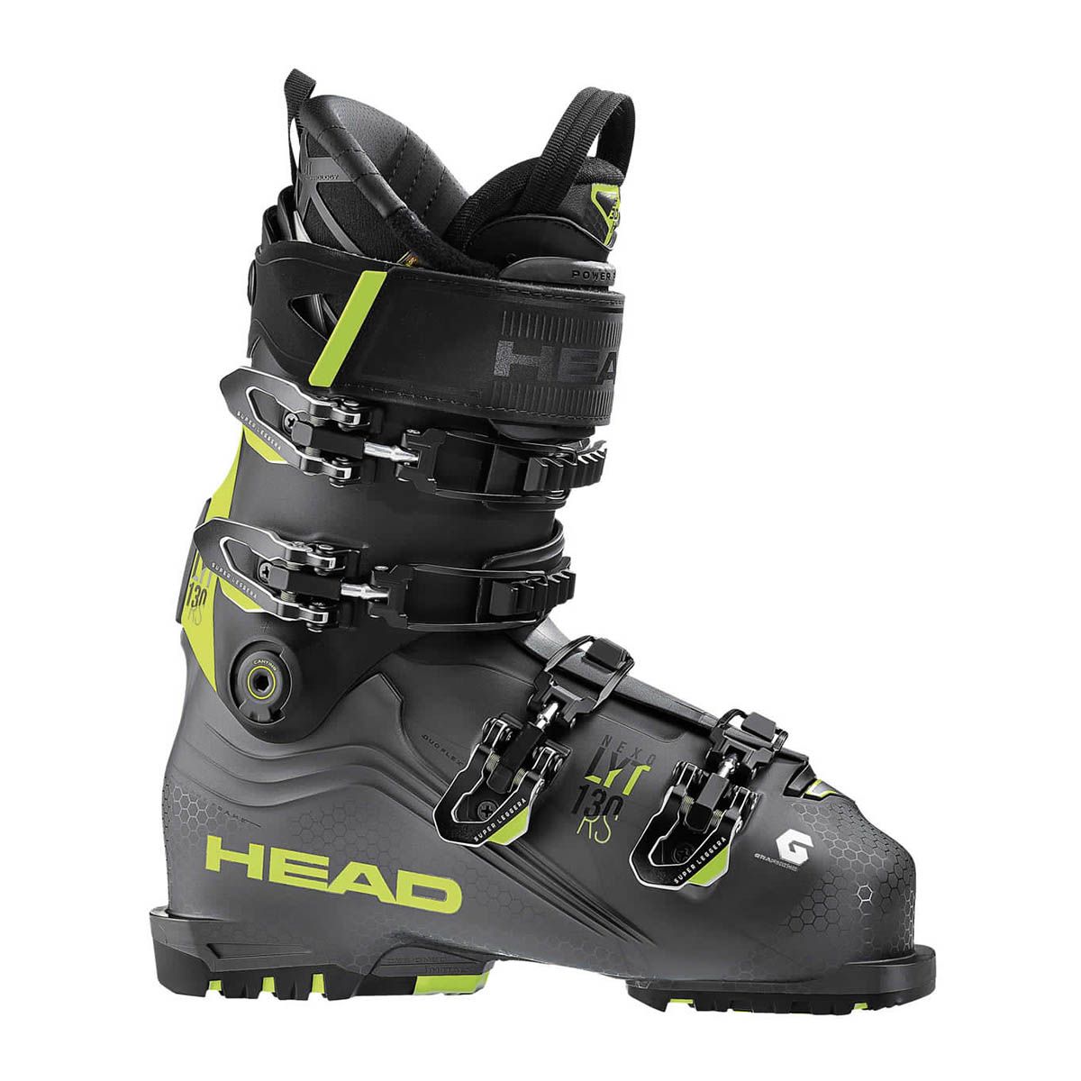 Scarponi sci Head NEXO LYT 130 RS (Colore: antracite giallo, Taglia: 28)