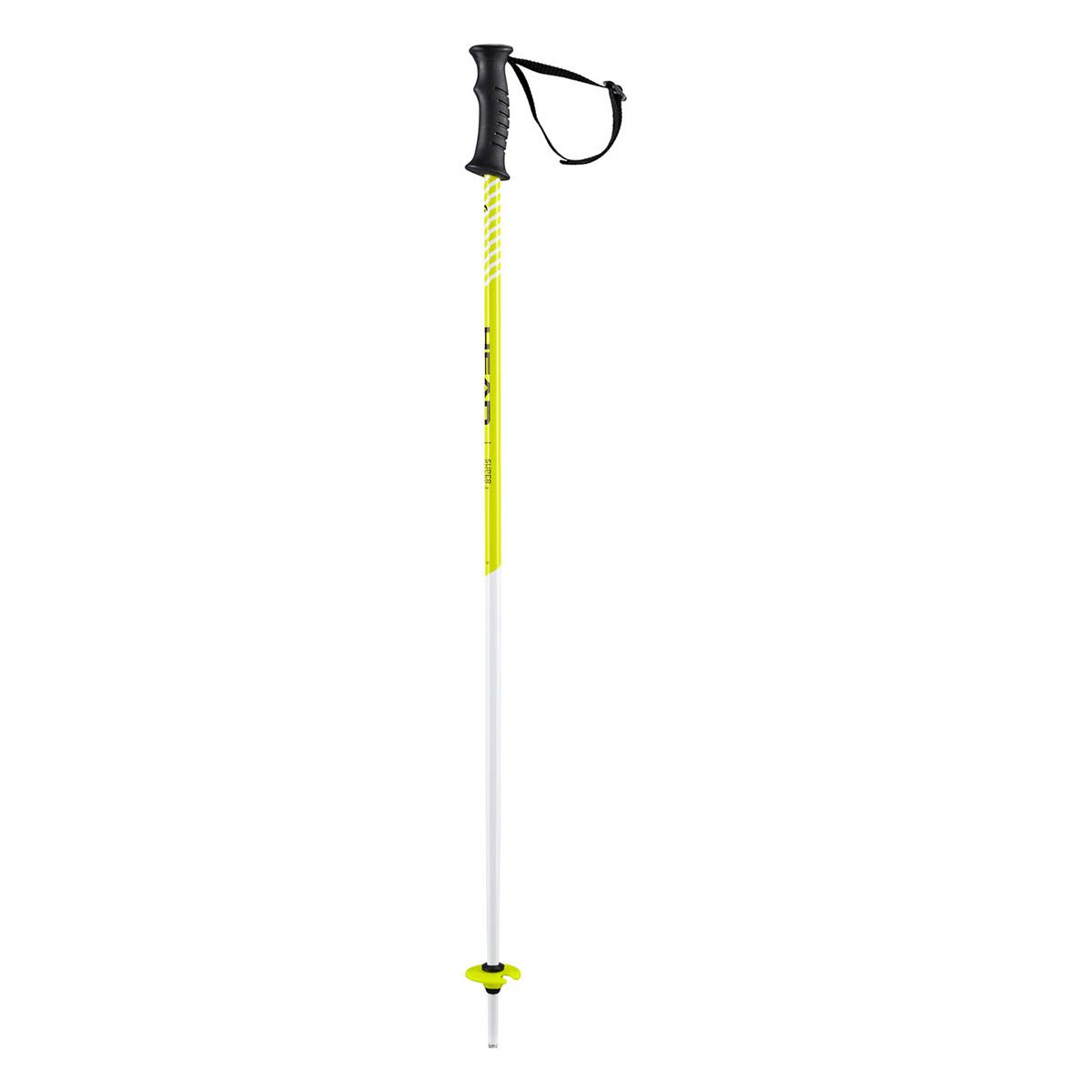 Bastoni Sci Head Supershape Team (Colore: bianco giallo, Taglia: 90)