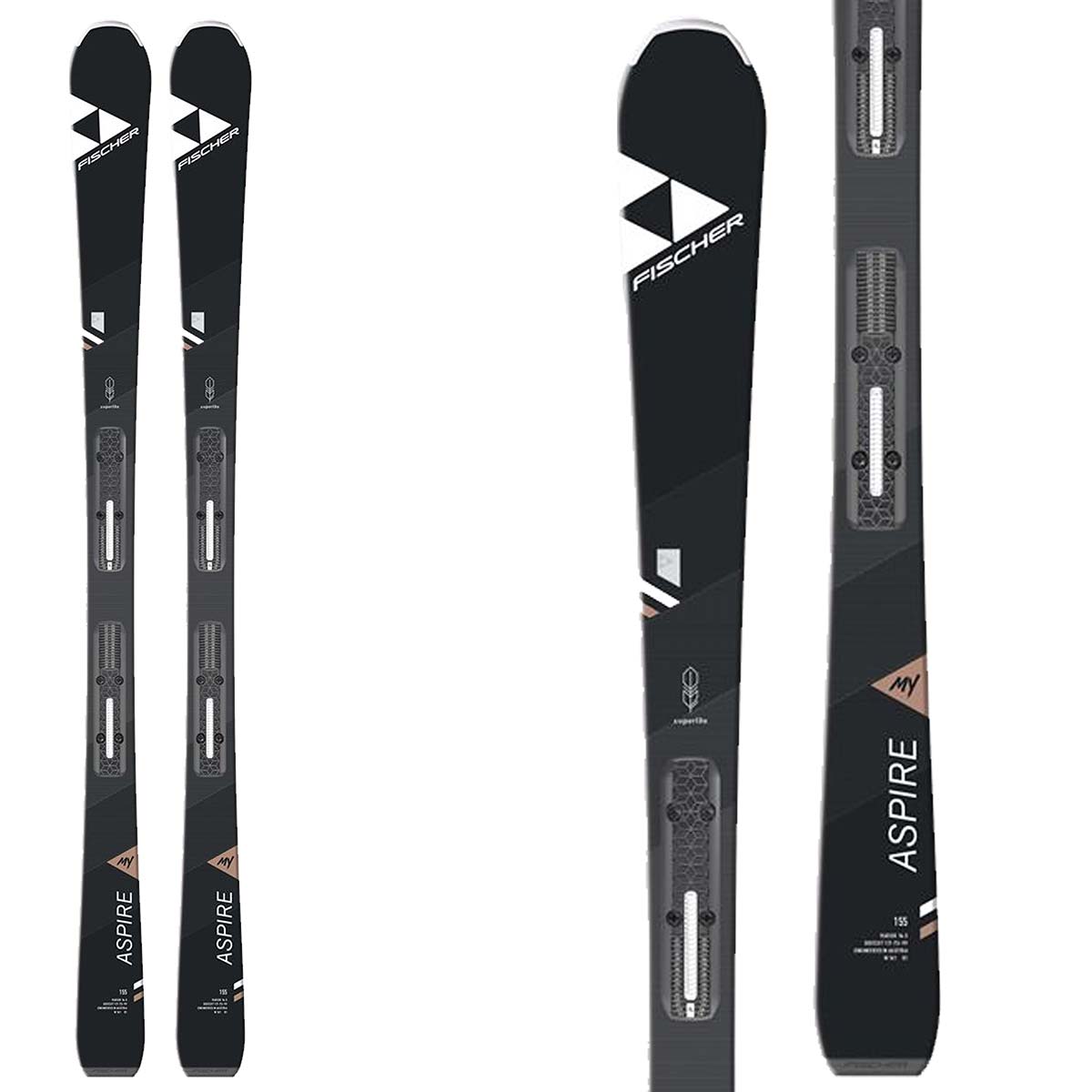Fischer ASPIRE ws SLR ski avec fixations RS9 SLR hiver 2021 FR
