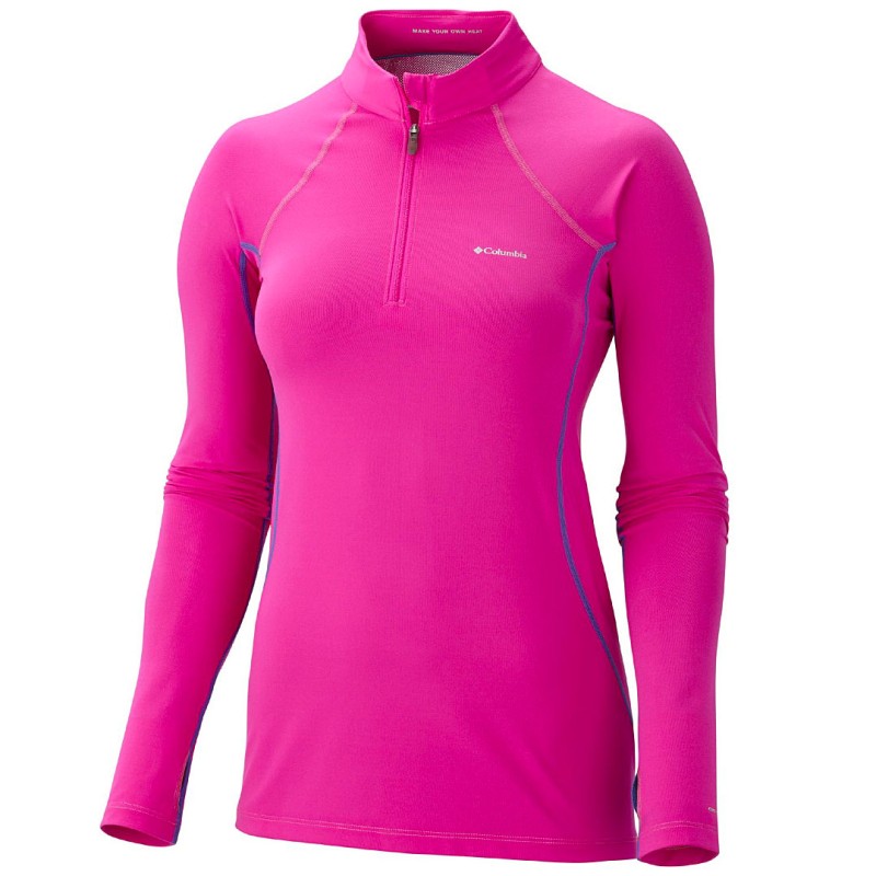 maglia intimo Columbia Baselayer Midweight 1/2 zip Donna