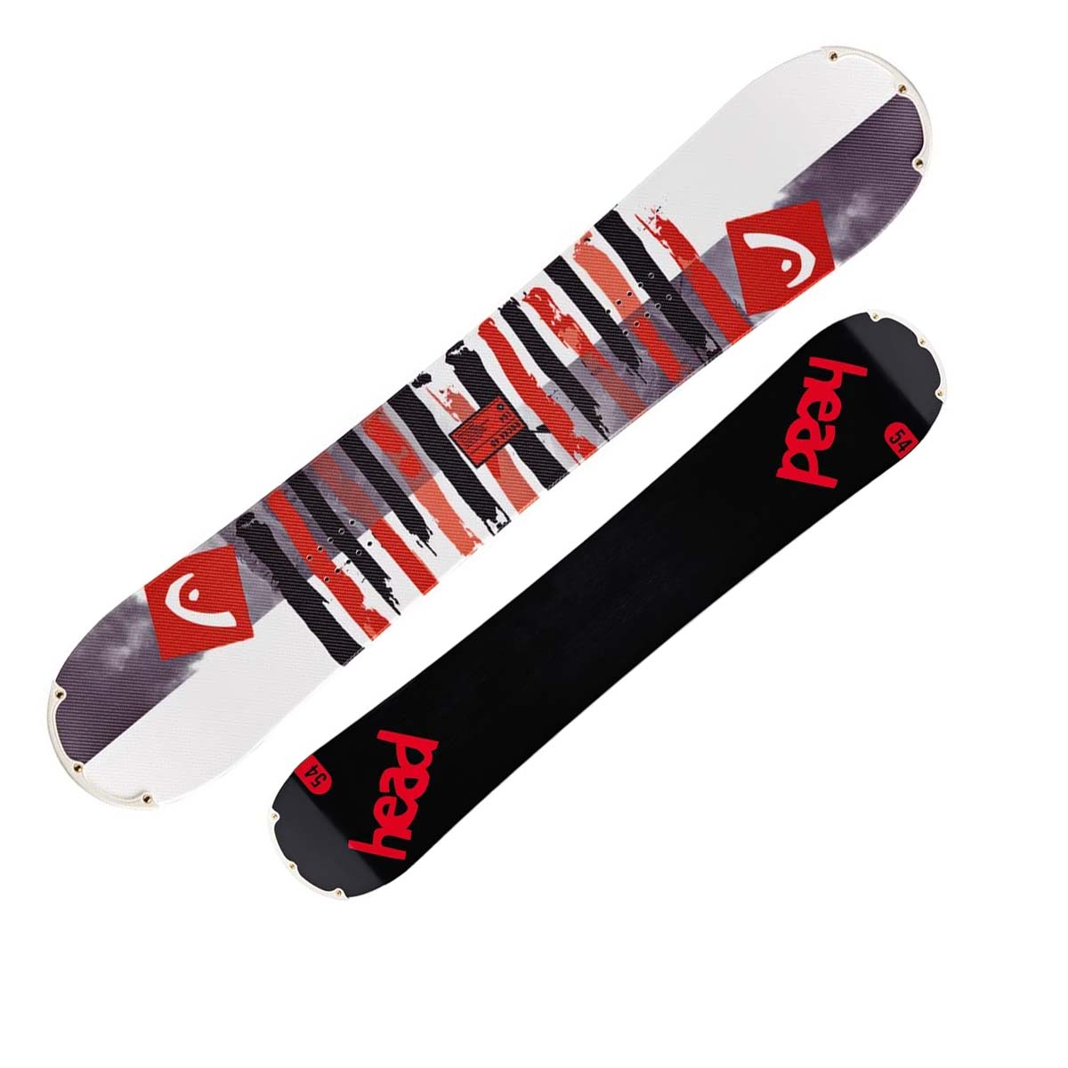  Tavola Snowboard Head Rocka 4d + Speed Disc (Colore: nero rosso, Taglia: 154) 