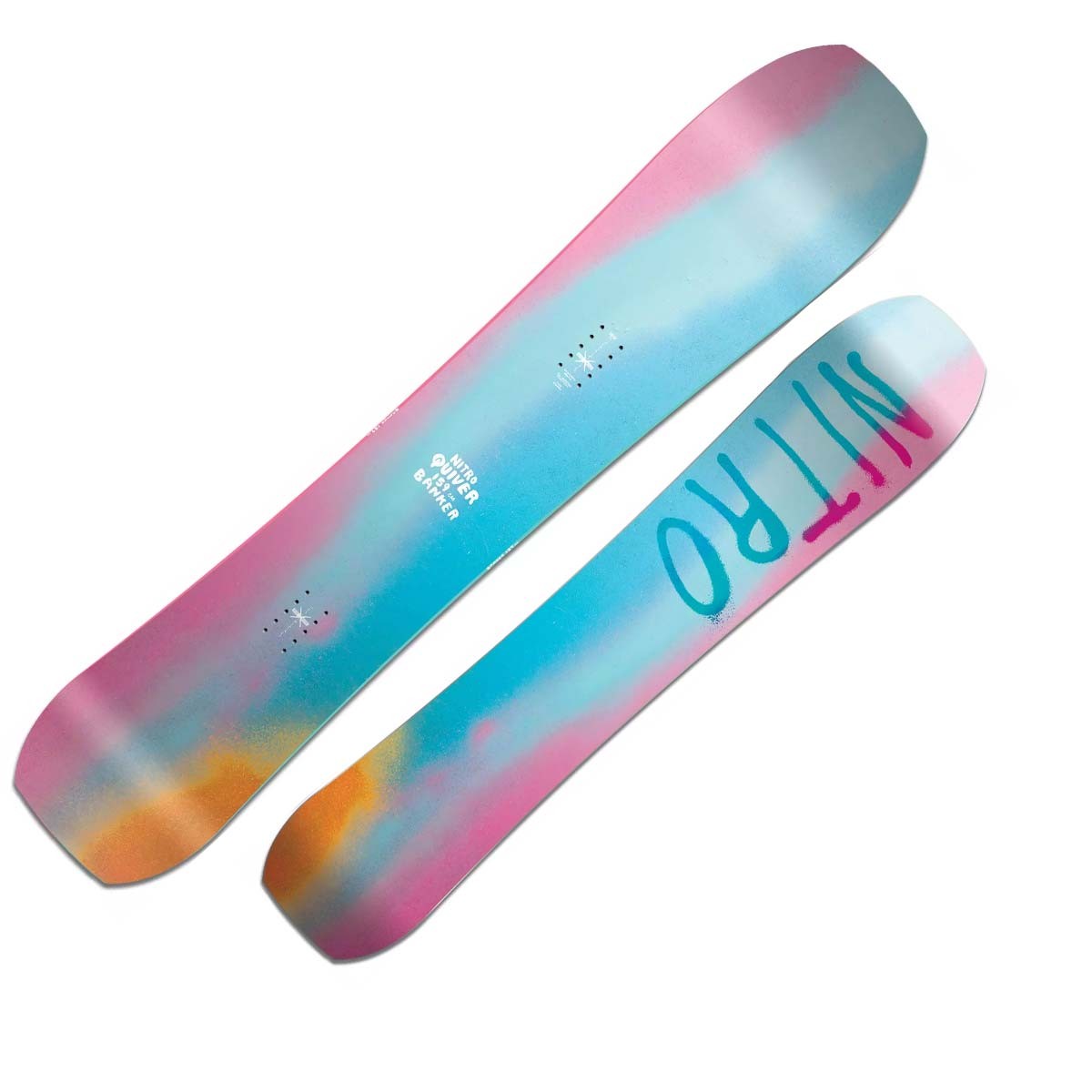 Snowboard Nitro Banker (Colore: fantasia, Taglia: 159)