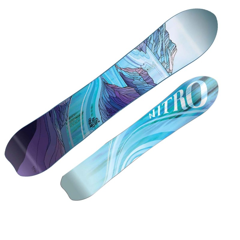 Snowboard Nitro Drop da donna