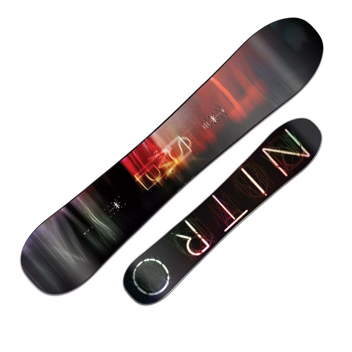 Snowboard Nitro Smp (Colore: fantasia, Taglia: 158)