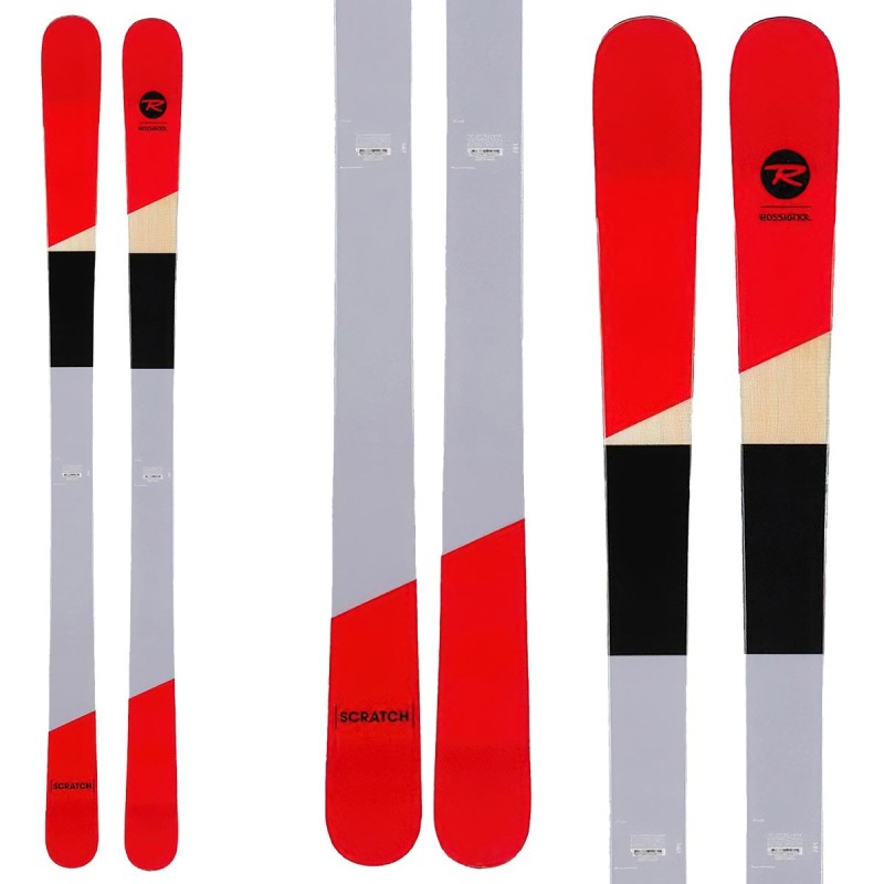 Ski Rossignol Scratch avec fixations spx 12