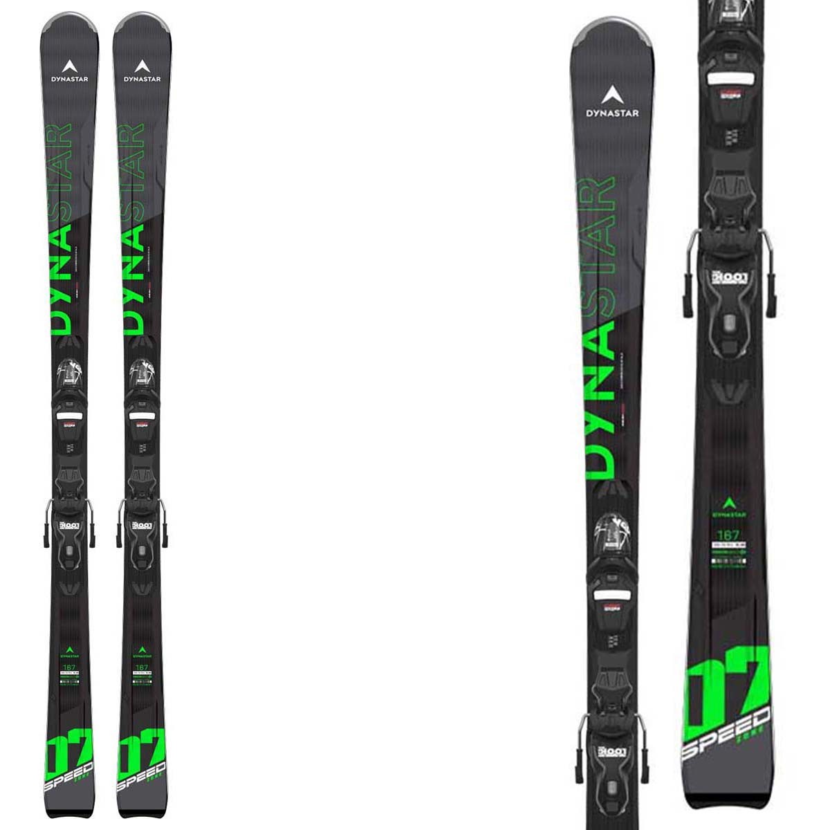 Sci Dynastar Speedzone 7 Ca attacchi Xpress 11 Gw B83 (Colore: Black, Taglia: 160)