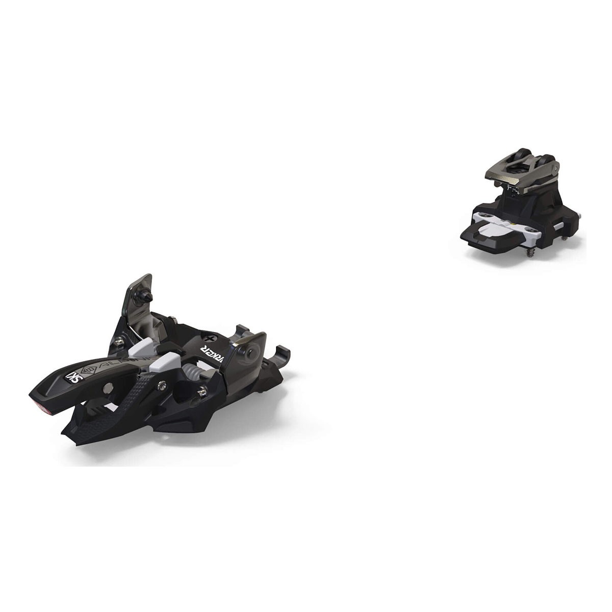 Attacchi Marker Alpinist 8 (Colore: black-titanium, Taglia: UNI)