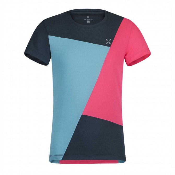 Trekking Montura Color Block MONTURA T-shirt Junior outdoor clothing