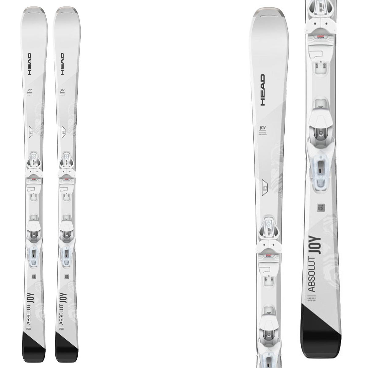 Sci Head absolut Joy SLR con attacchi JOY 9 GW SLR (Colore: bianco nero, Taglia: 158)